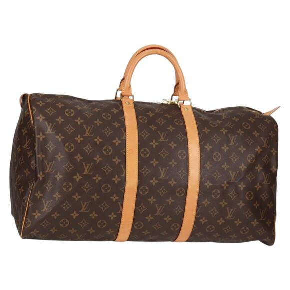 LOUIS VUITTON Monogram Keepall 55 Boston Bag M41424 - Picture 1 of 16